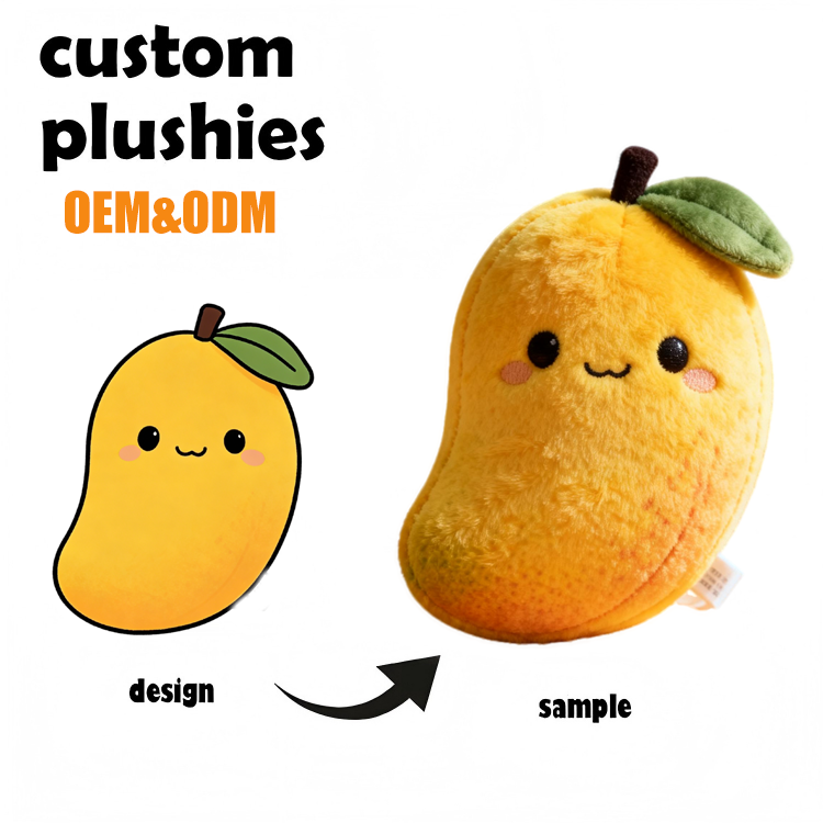 custom plush toys from drawing 24/7 Professional Service Furry Pizza Pillow for Rest custom Promotional Plushie