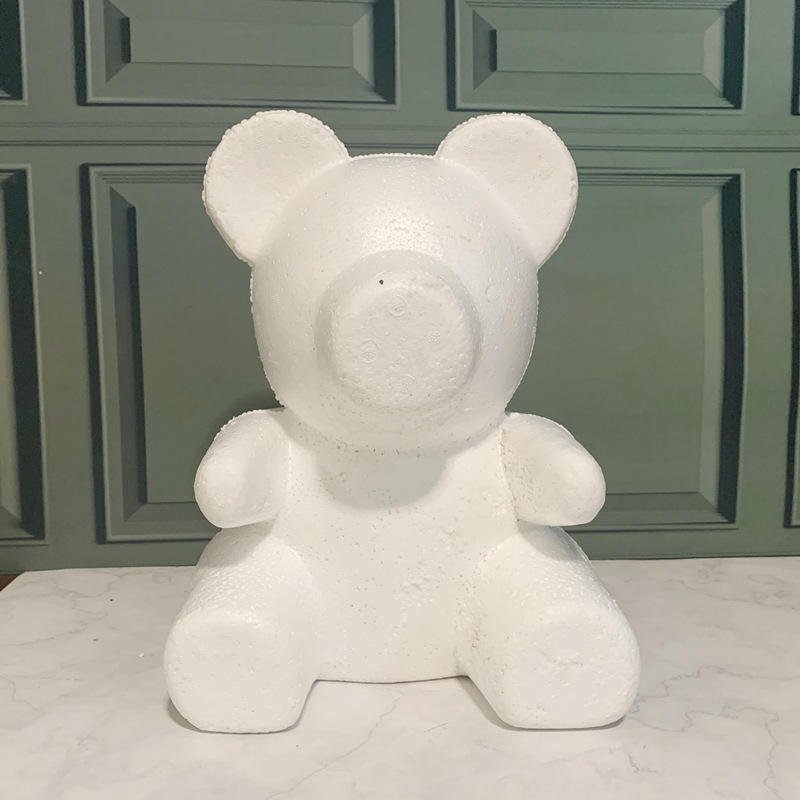 Styrofoam Rabbit Valentines Anniversary Birthday Gift Party Supplies Christmas Tree Ornament