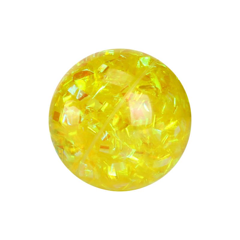 Top Seller Wholesale Promotional Toy Bright Light Flash Ball Tinsel Water Bouncing Ball TPU Eco-friendly Toys Different