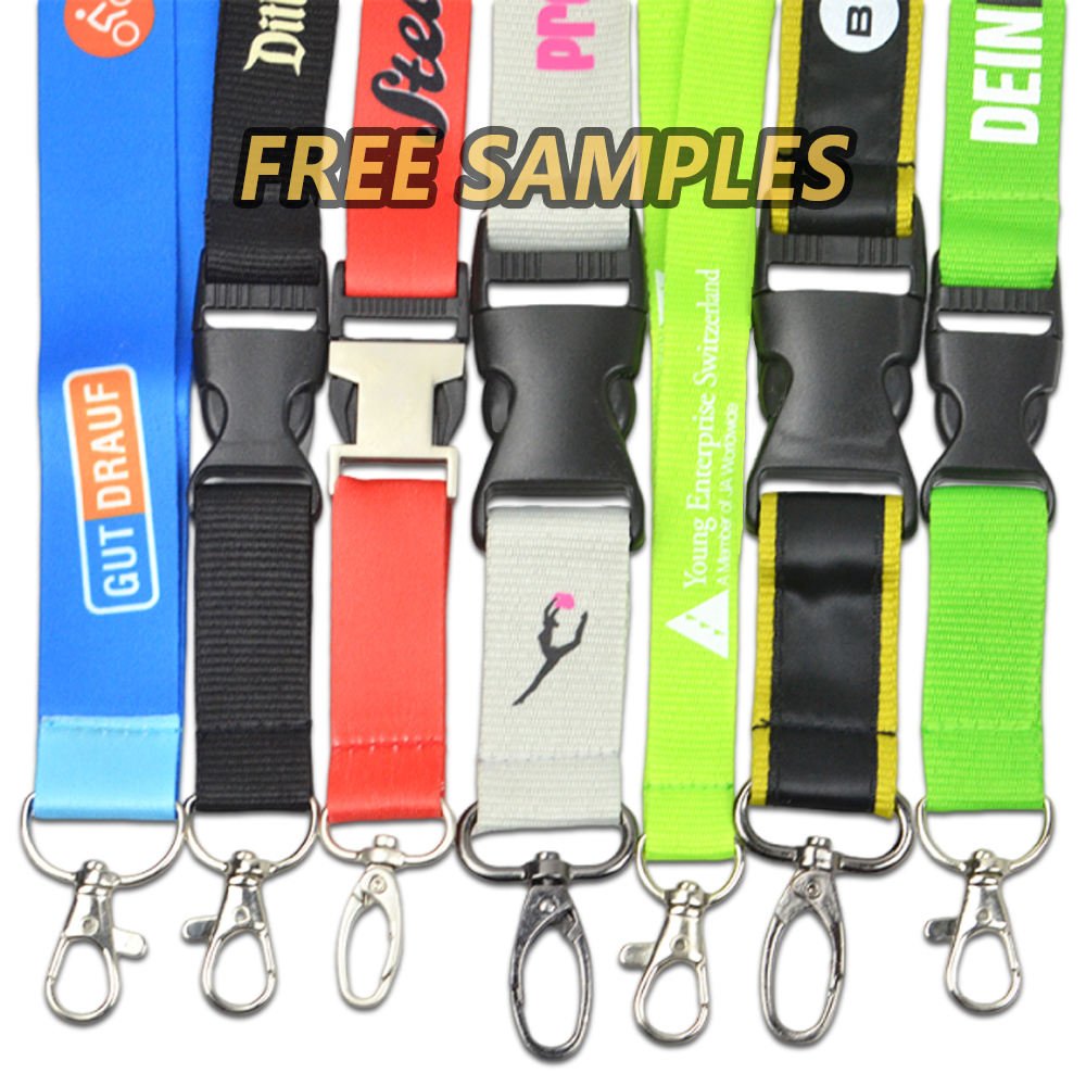 Wholesale Custom Polyester Strap Lanyard Printed Logo Neck Airbus Lanyards for Mobile Phone