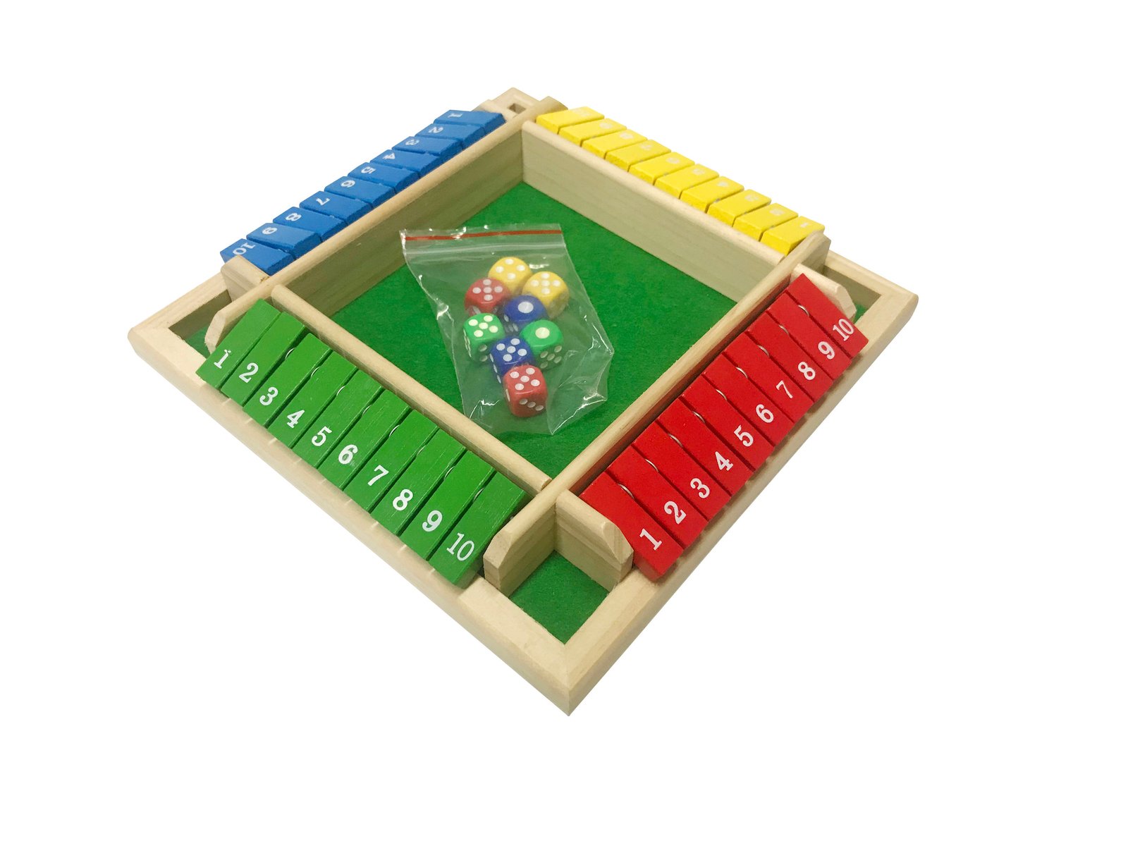 HOT SALES PROMOTIONAL TOYS SHUT the BOX GAME for ADULT PARTY GAME EDUCATIONAL TOYS