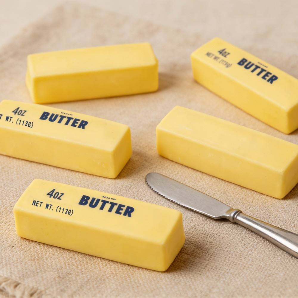 Promotional Toys Butter Stick Squishy Toys Stress Relief 4 Oz Butter Bar Taba Squishy Toy Party Gifts