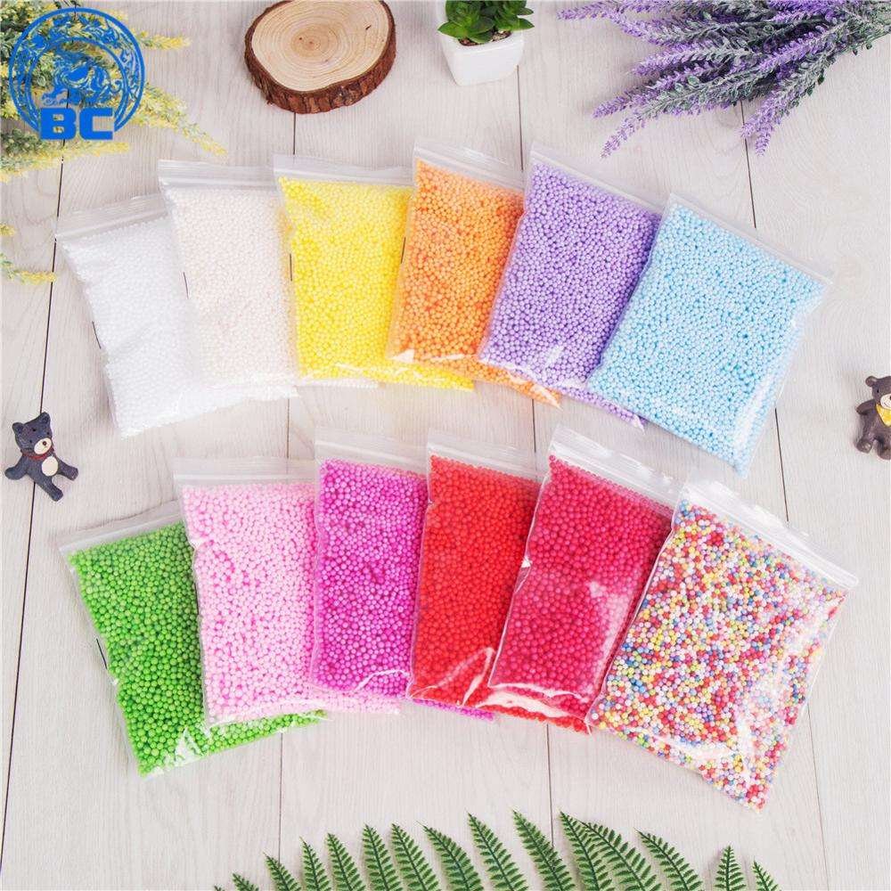 Micro Colorful DIY Making Polystyrene Styrofoam Foam Nylon Styrofoam Ball for Kids