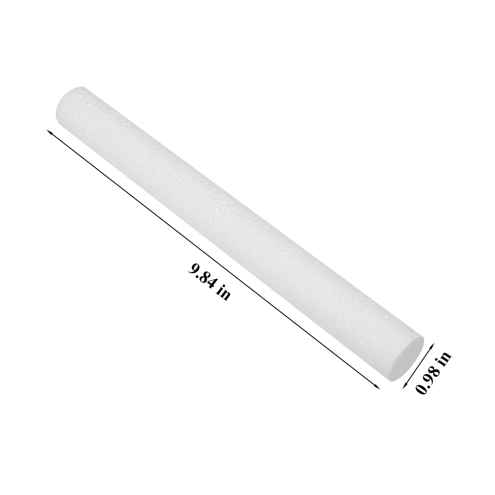 Dense Polystyrene Foam Cylinders Craft Pieces for Floral Foam Arrangements DIY Craft Projects