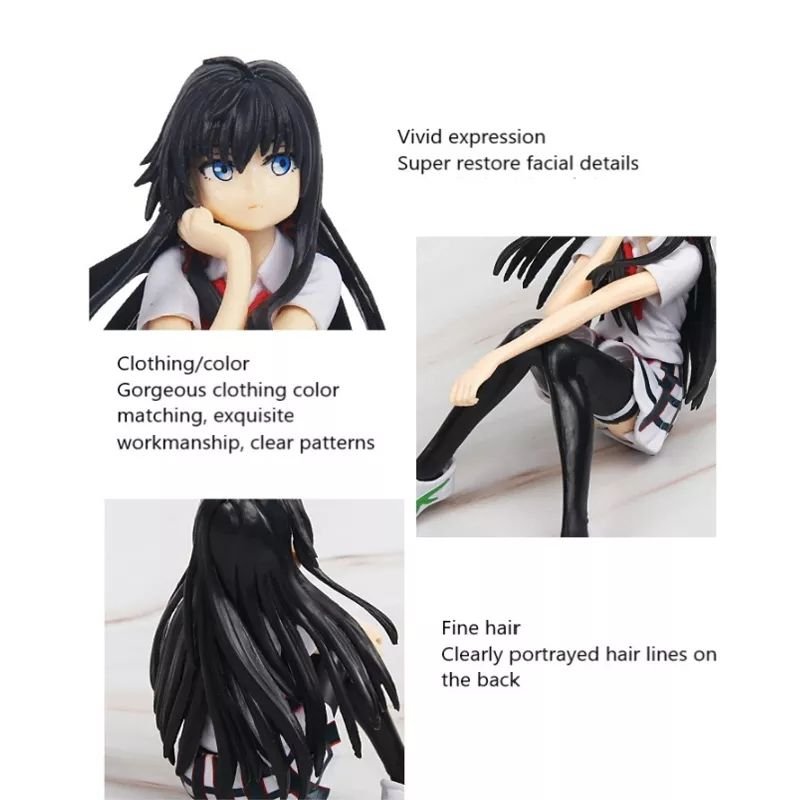 Promotional Gift Anime PVC Doll Girl Figure My Teen Yukino Yukinoshita Action Collectible Model Toy