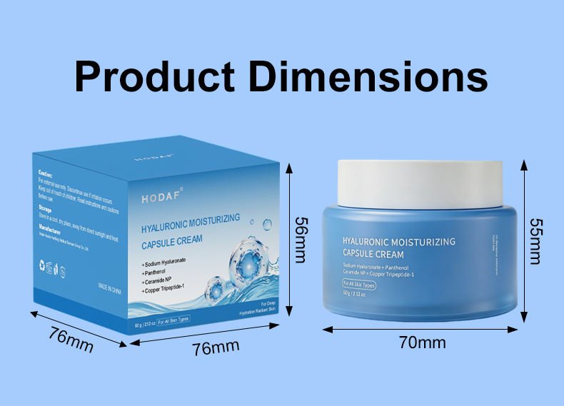 Premium Capsule Face Cream Gift Set Elegant Packaging for Holiday Beauty Gifting