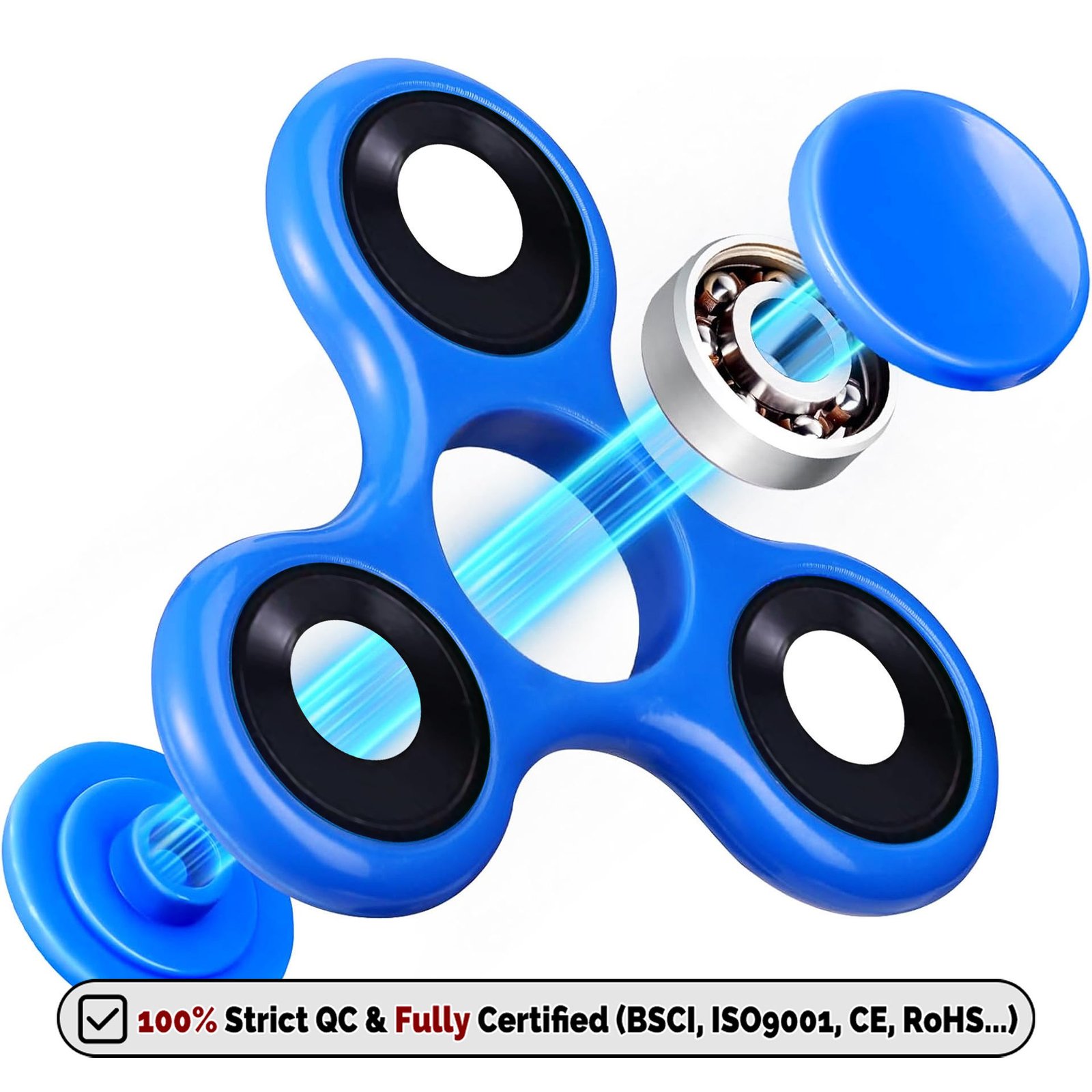 Wholesale Customized Fidget Spinner Stress Relief Toy Spinner Promotional Small Gift Advertising Gift With Custom Logo