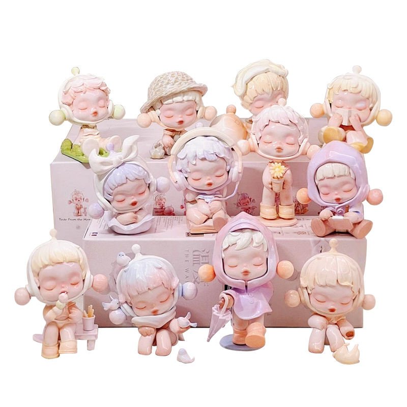 PVC Cartoon Style Cute Design UV Printed Blind Box Collectible Decorative Figurines Promotional Toys