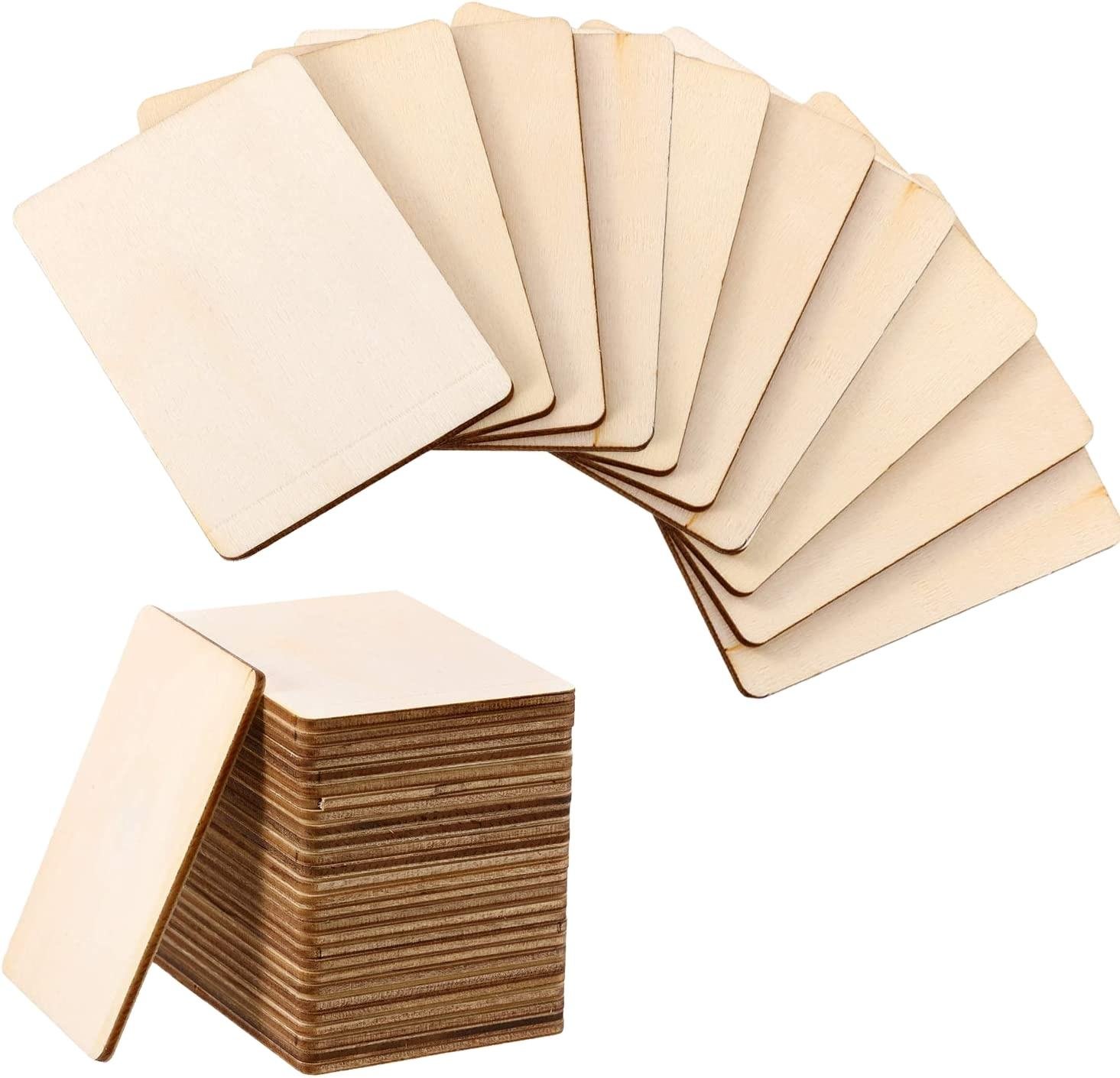 Tailai 12*8inch Basswood Wood Sheets Hobby Wood Plywood Board for DIY Crafts Blank Plywood Boards 3mm Basswood Wood Sheets