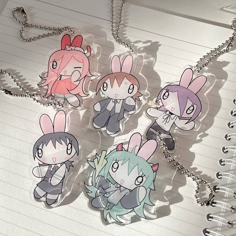 Acrylic Dog Tag Shaker Charm Llaveros Price Custom Plastic Resin Accessories Designer Charms Acrylic Keychain
