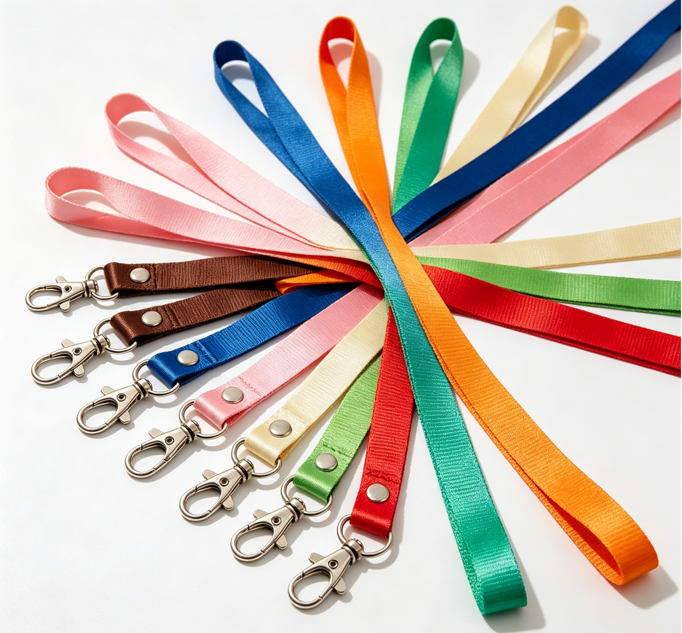 Heat Transfer Printing Lanyard Personalized Polyester Nylon Neck Strap Logo Printed Lanyards Quality Custom