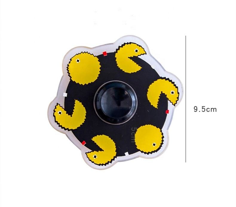 Custom Stress Relief Acrylic Hand Finger Fingertip Bulk Anime Fidget Spinner Promotional Toys