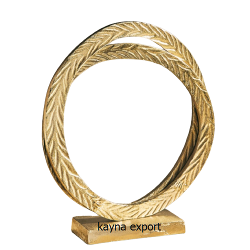 HANDICRAFT ALUMINIUM METAL CASTING DECORATIVE ART DECO UNIQUE DESIGN SCULPTURE ALUMINIUM FINISHED for HOME DECORATION