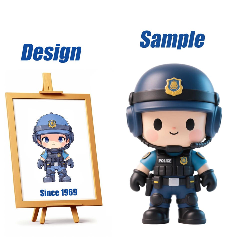 Shengye OEM ODM Hand-Made Plastic Vinyl Football Horse Action Figure Toy for Company Promotion Mystery Blind Box Figure Statues