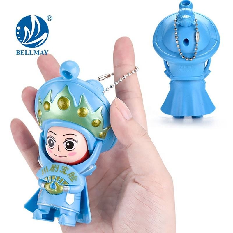 Bemay Toy Small Plastic Promotional Toys 3 Design Sichuan Dramatic Fun Face Changing Toy Traditional