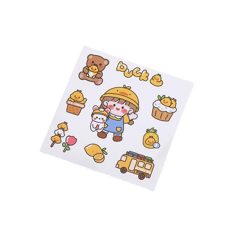 Custom Decorative Anime Sticker Sheets Motorcycle Vinyl Printer Logo Stickers Decals Custom Cute Cartoon Anime Stickers