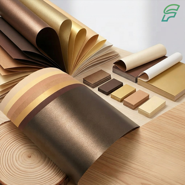 Wholesale Metallic Pearlescent Paper Cardstock Luxury Sparkling Fancy Paper for Crafting Greeting Cards and Luxury Bags