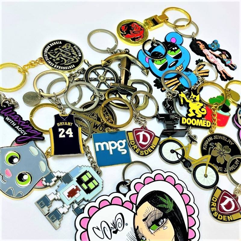 Custom Soft PVC Keychain Key Chain / Soft Rubber Keychains / Silicone Keyring
