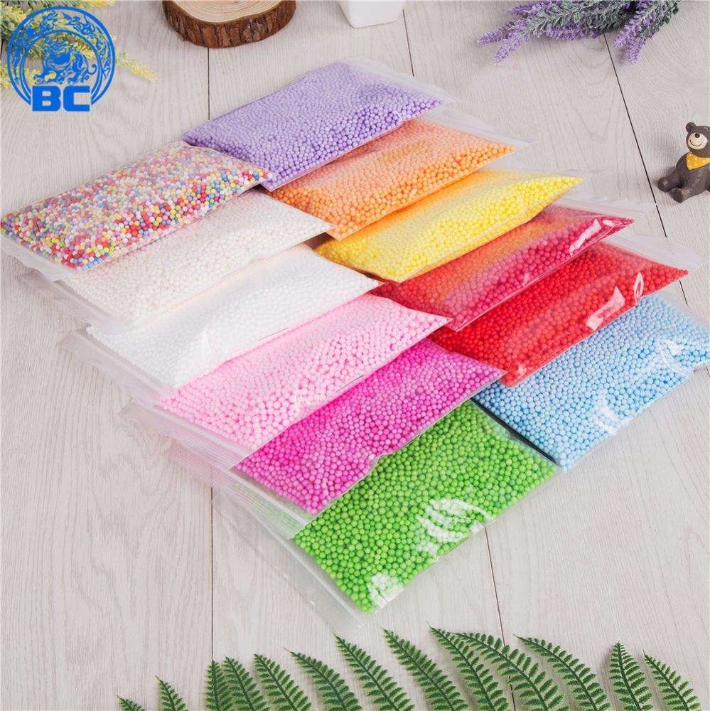 Micro Colorful DIY Making Polystyrene Styrofoam Foam Nylon Styrofoam Ball for Kids