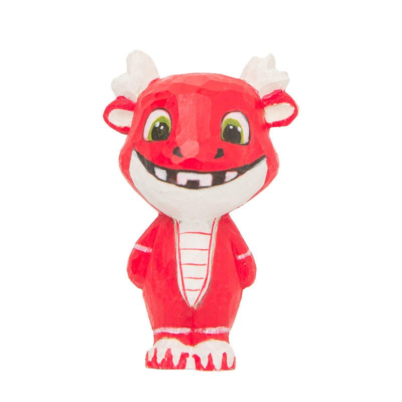 shengx Wooden handicrafts zodia-themed gifts, office desk ornaments, home wooden solid wood