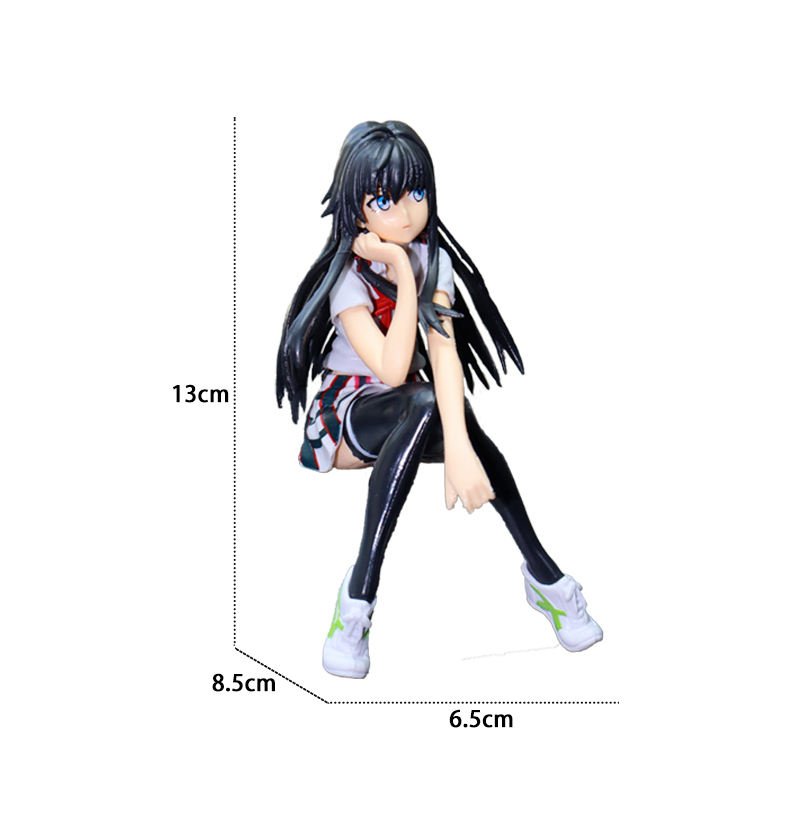 Promotional Gift Anime PVC Doll Girl Figure My Teen Yukino Yukinoshita Action Collectible Model Toy