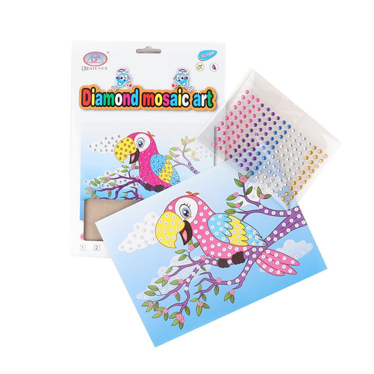 Custom Diamond Painting Other Educational Toys Gem Diamond Mosaic Puzzle Art for Kids
