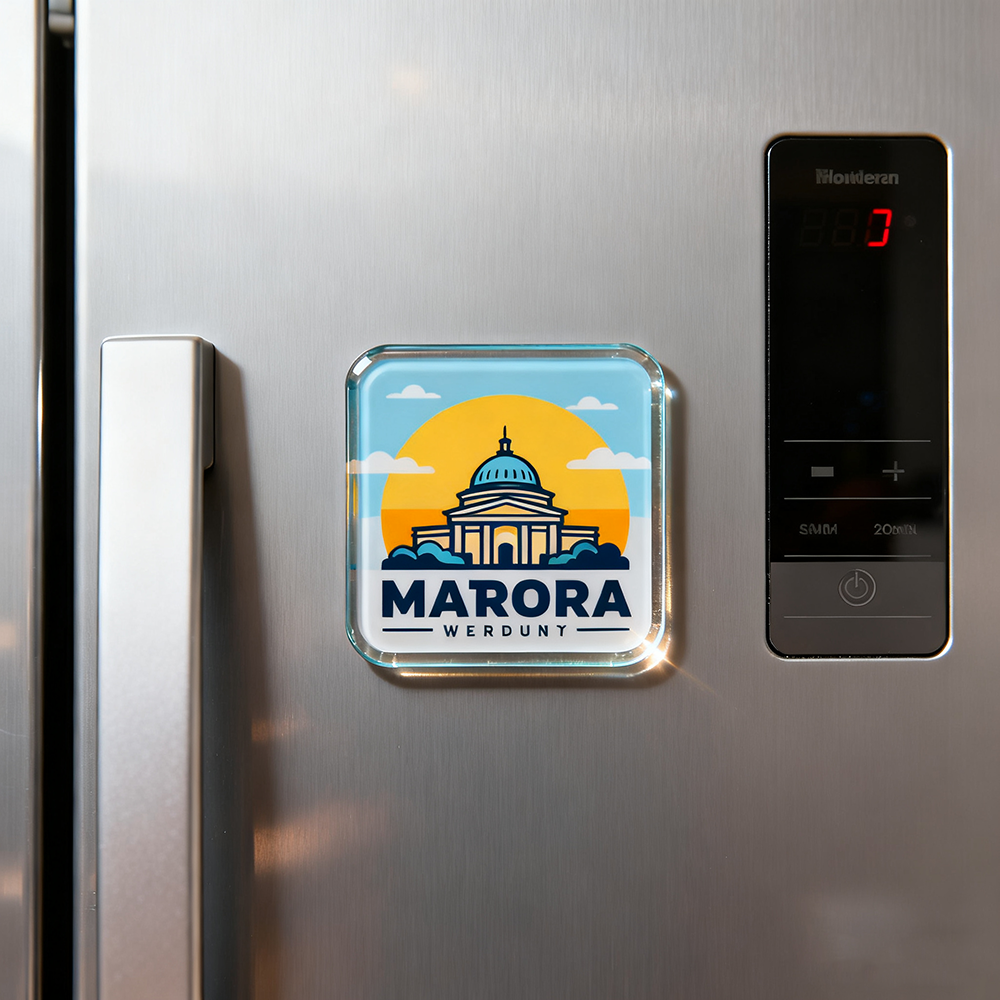 Hot Selling High Quality Acrylic Refrigerator Magnets Stickers for Home Office Decoration