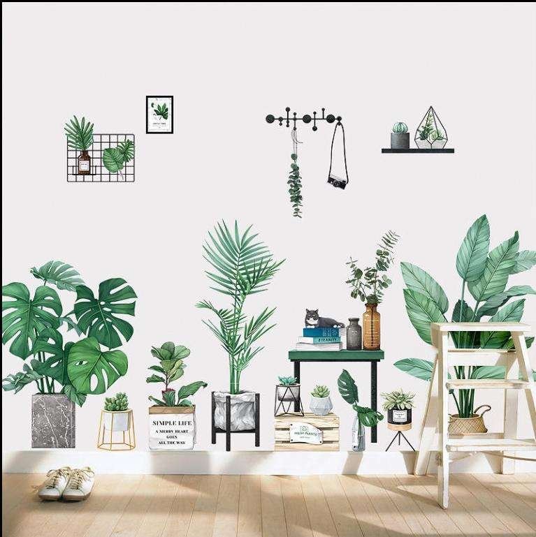 Custom Cartoon Design PVC Wall Sticker Vinyl Room Decoration Wall Decal for Home Decoration