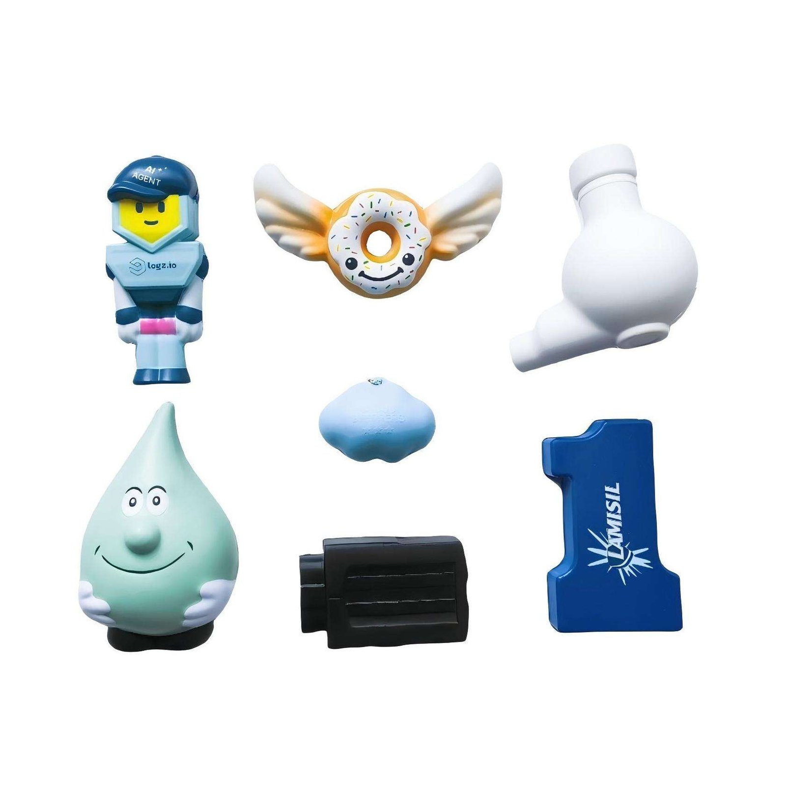 Custom Shape Stress Ball for Promotional Events Custom Design Brand PU Foam Toys for Advertising