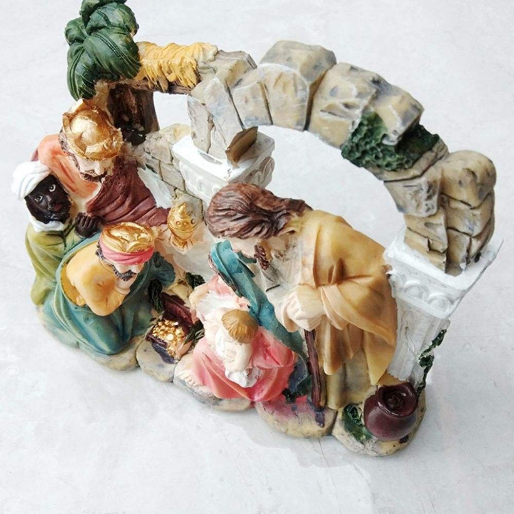 Creative Resin Crafts Jesus Craft Ornaments Religious Souvenirs Office Interior Tabletop Decorations
