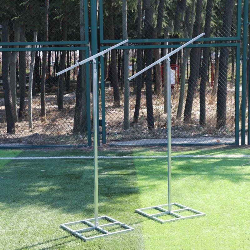 Modern Event Party Backdrop Supplies Metal T-shape Drape Stand for Wedding Decor